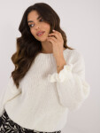 Jumper MI SW 2912.10X ecru jedna velikost
