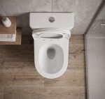 Erga Torre, WC kombi mísa 620x385x835 mm, Tornado 2.0 + toaletní sedátko, bílá lesklá, ERG-V03-TORRE-TO2-WH