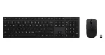 Lenovo Professional Wireless Rechargeable Combo černá / Bezdrátový set klávesnice a myši / Bluetooth + 2,4 GHz (4X31R64328)