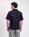Service Works Cross Stitch Shirt DARK NAVY L