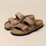 Birkenstock Arizona Soft Footbed Oiled Leather Tabacco Brown Narrow Žabky pro muže/dámy (0552813) 44