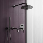 REA - Podomítková vana-sprchová sada Lungo Titan + BOX REA-P6380