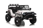 Mamido Elektrické autíčko Speed Offroad bílé | 4x45W | EVA kola | 12V 7Ah | EKO kůže