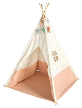 2KIDS TOYS Hrací týpí s vlajkami