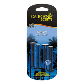 California Scents Vent Stick Newport New Car 4 ks