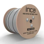 INCA Síťový kabel Cat7 500 m šedá / Síťový kabel / S/FTP / 10 Gbit/s / AWG23 (ICAT7-500AG)