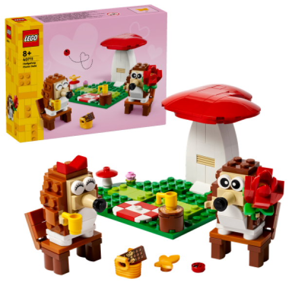 LEGO® Iconic 40711 Ježčí rande s piknikem