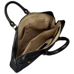 Luxusní kožená business taška Benedikt, černá