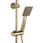 REA - Sprchový set BRAVO Brush Gold REA-P4121
