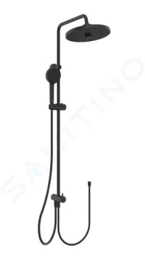 IDEAL STANDARD - CeraTherm Sprchový set bez baterie, průměr 26 cm, 2 proudy, hedvábná černá BD747XG