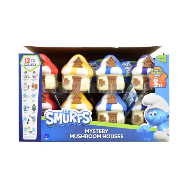 Šmoulí chaloupka s figurkou - Alltoys Grant and Bowman