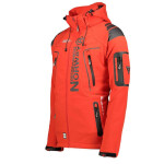 Geographical Norway pánská sportovní bunda Techno MEN 056 BS3 s nastavitelnou kapucí nepromokavá červená (WU1060H/GN) pánské s