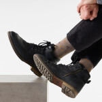 Unisex merino ponožky SMARTWOOL Everyday Wellshire Crew Socks, Fossil velikost: 42-45 (L)