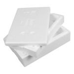 Termoboxy CZ & SK Polystyrenový mezikus k TB90 a TB205, Bílá
