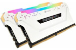 Corsair Vengeance RGB Pro White 16GB (2x8GB) 3600 MHz / DDR4 / PC4-28800 / CL18-22-22-42 / 1.35V / XMP2.0 / s chladičem (CMW16GX4M2D3600C18W)