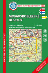 KČT 96 Moravskoslezské Beskydy 1:50T Turistická mapa