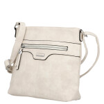 Stylová dámská crossbody kabelka Rula, béžová