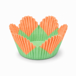Dortisimo Košíčky na muffiny ve tvaru oranžové květiny (100 ks)