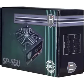 Inter-Tech HIPOWER SP-550 / Zdroj / 550 W / Aktivní PFC / 120 mm ventilátor / 85 % (88882110)