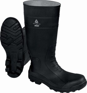 Pracovní holínky Delta Plus COPPER S5 SRA Barva: Černá, Velikost boty: 40, Černá