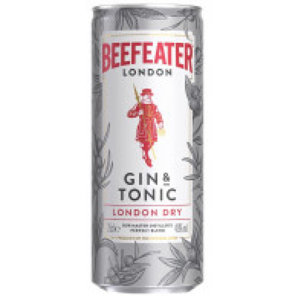 Beefeater Gin&Tonic 4,9% 0,25 l (holá láhev)