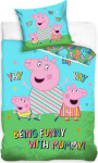 Dětské povlečení Prasátko Pepina Nejlepší Maminka