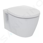 IDEAL STANDARD - Connect Závěsné WC, Rimless, s Ideal Plus, bílá E8174MA