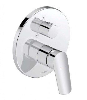 DURAVIT - DuraStyle Basic Baterie pod omítku, pro 2 spotřebiče, chrom N14210012010