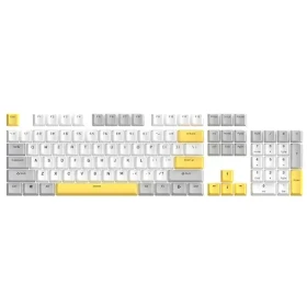 Marvo PBT Keycap set KP-04 (US) žlutá / Layout : (US) / 104 kláves (KP-04 YL)