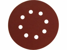 EXTOL-PREMIUM Papír brusný výsek 125 mm | P40 | 8 otvorů | suchý zip | 10ks (EX8803561)