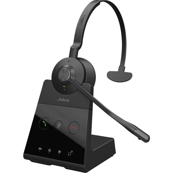 Jabra Engage 65 SE Mono Sluchátka On Ear DECT, kabelová mono černá Potlačení hluku Vypnutí zvuku mikrofonu, NFC