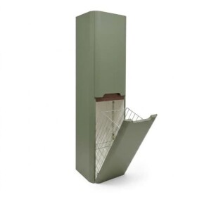 Vysoká skříňka SAT Fusion 40x149x33 cm eukalyptově zelená mat SATFUSIONV40EZK SATFUSIONV40EZK