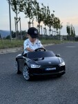 Mamido Elektrické autíčko Fast Wing eko-kůže černé