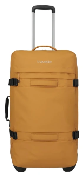 Travelite Bolonia Wheeled Duffle L Yellow 75 L TRAVELITE-8000259-89