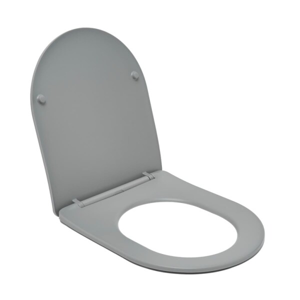 WC prkénko softclose SAT Infinitio šedá matná SATINFPLGRM SATINFPLGRM