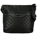 Módní dámská koženková crossbody kabelka Blandina new, černá