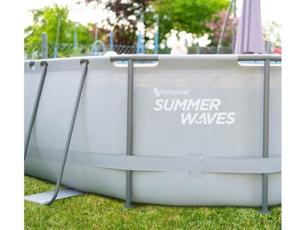 Summer Waves Nadzemní bazén s filtrací – Active Frame (š. 3,05 × d. 4,88 × v. 1,07 m)