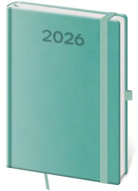 Diář 2026 denní A5 Print Pop - světle zelená