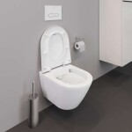 DURAVIT - D-Neo Závěsné WC se sedátkem SoftClose, Rimless, bílá 45880900A1