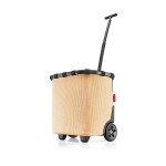 Nákupní košík na kolečkách Reisenthel Carrycruiser Frame Raffia black