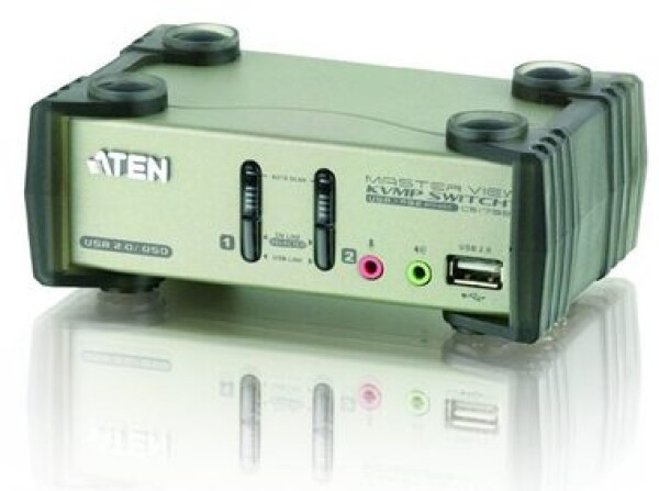 Aten 2-port KVMP usb