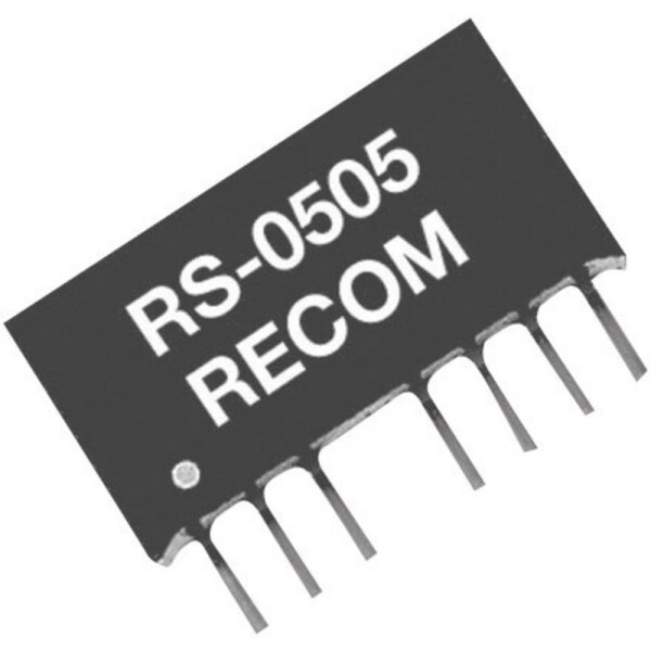 RECOM RS-243.3S DC/DC měnič napětí do DPS 24 V/DC 3.3 V/DC 600 mA 2 W Počet výstupů: 1 x Obsah 1 ks