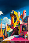 Nástěnný kalendář 2026 Helma - Surreal New Worlds