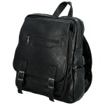 Stylový koženkový batoh Desan, černý