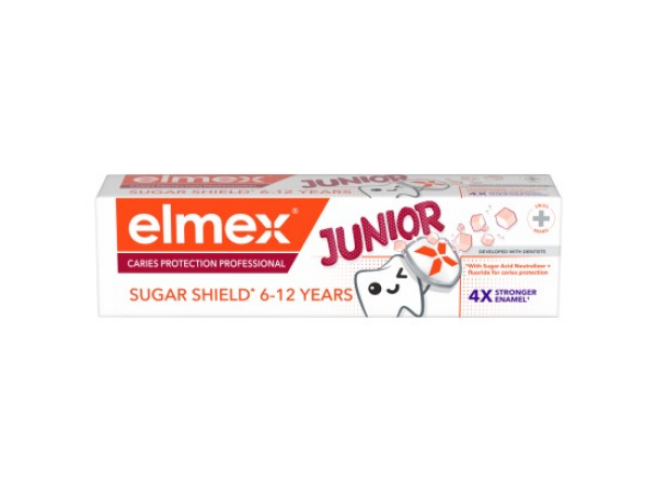 Elmex® Anti-Caries Professional Junior dětská zubní pasta pro děti ve věku 6-12 let