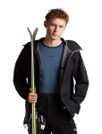 ICEBREAKER Mens Merino 200 Oasis+ LS Crewe, Midninavy/Dawn/JetHeather/Cb (vzorek) velikost: M