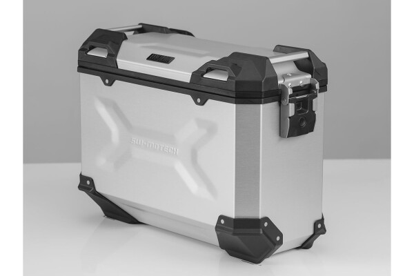 Kufr TraX Adventure 37 L stříbrný,pravý SW-Motech