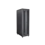 StarTech Rozvaděč 42U černý / Stojanový rozvaděč / 19" / Šířka 600 mm / Hloubka 1000 mm / nosnost 907 kg (RK4236BKB)