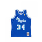 Mitchell Ness Pánské tričko NBA Los Angeles Lakers Shaquille O'Neal potiskem Swingman SMJYAC18013-LALROYA96SON