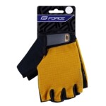 Force Loose krátké rukavice žlutá vel.